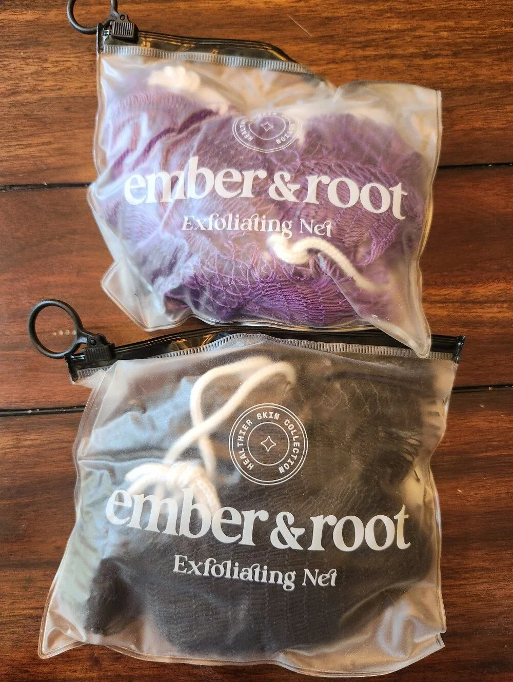 Ember & Root African Exfoliating Net (2-pack) - New in Packaging